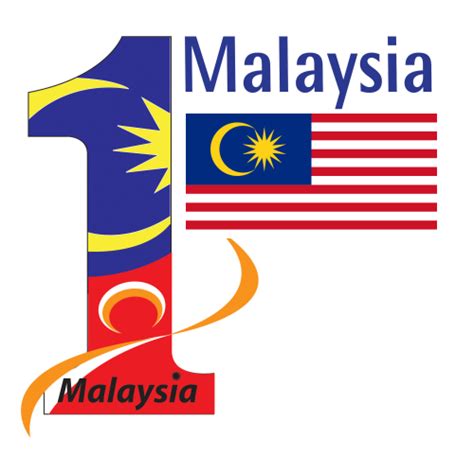 logo 1 malaysia baru vector